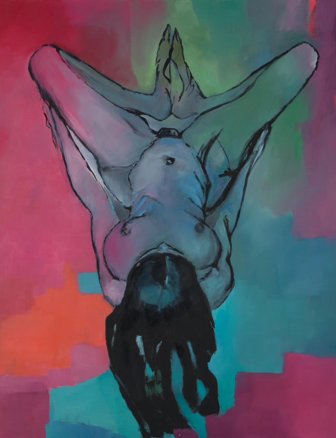 Aga Werner, art contemporain, Peinture, huile nue